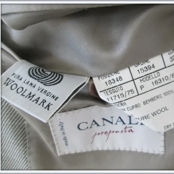 CANALI PROPOSTA MEN SPORT JACKET 100% WOOL MADE IN ITALY SIZE US 40R